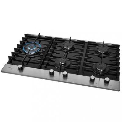 Cooktop 5 Bocas Tripla Chama Platinium Fischer Preto Bivolt