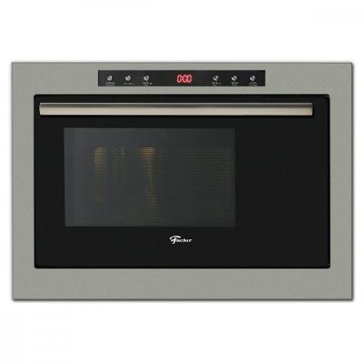 Forno Micro-Ondas de Embutir Fischer Infinity 25L 1400W com Grill e Painel Digital Inox 220V
