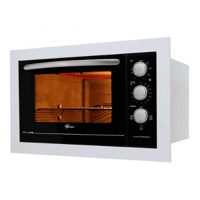 Forno Elétrico de Embutir Fischer Fit Line 48L 1775W Autolimpante Branco 110V