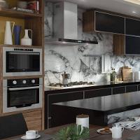 Forno Micro Ondas De Embutir Infinity 25 Litros Inox Fischer Preto 110V - 3