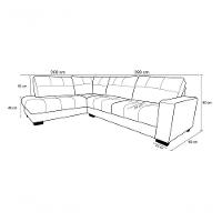Sofá De Couro Canto Marrocos 3 Lugares Com Chaise Marrom Pigmentado - Mempra Design - 7