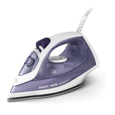 Ferro a Vapor Philips Walita Easyspeed GC1752 Base Cerâmica Roxo com Branco 220V