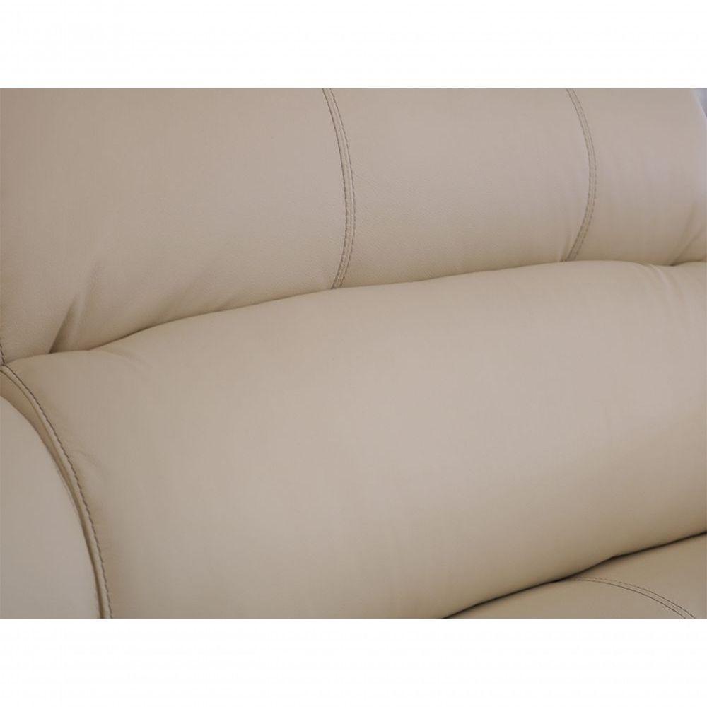 Sofá Retrátil E Reclinável De Couro Filipinas 2,60 M Manteiga Pigmentado - Mempra Design - 10