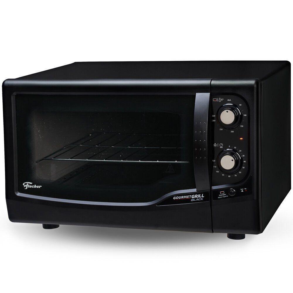 Forno Elétrico Gourmet Grill Autolimpante 44 Litros Fischer Preto 110V - 2