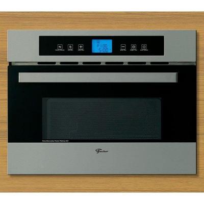 Micro-Ondas de Embutir Fischer Platinium 35L com Grill Dourador e Descongelamento Inox 220V