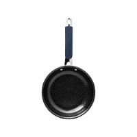 Frigideira Tramontina Romagna Em Alumínio Com Revestimento Interno Cerâmico E Externo Em Inox Polido Black Stone 20 Cm - 1