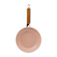 Frigideira Tramontina Romagna Em Alumínio Com Revestimento Interno Cerâmico E Externo Em Inox Polido Marfim 25 Cm - 1