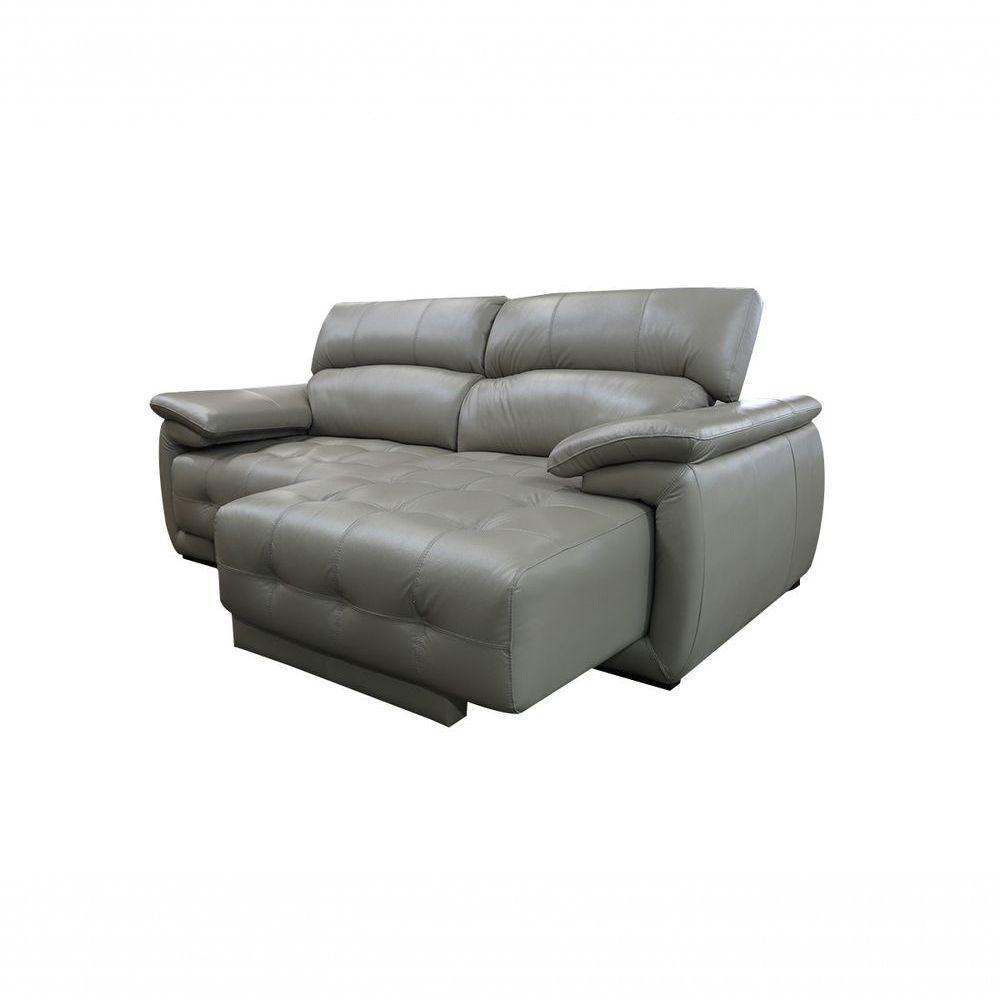 Sofá Retrátil E Reclinável De Couro Filipinas 2,60 M Avelã - Mempra Design - 7