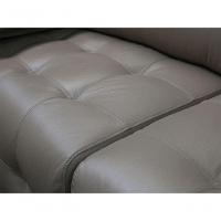 Sofá Retrátil E Reclinável De Couro Filipinas 2,60 M Avelã - Mempra Design - 3