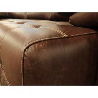 Sofá Retrátil E Reclinável De Couro Filipinas (3 Módulos) 3,00 M Soft Tabaco - Mempra Design - 8