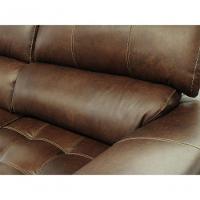 Sofá Retrátil E Reclinável De Couro Filipinas (3 Módulos) 3,00 M Soft Tabaco - Mempra Design - 9