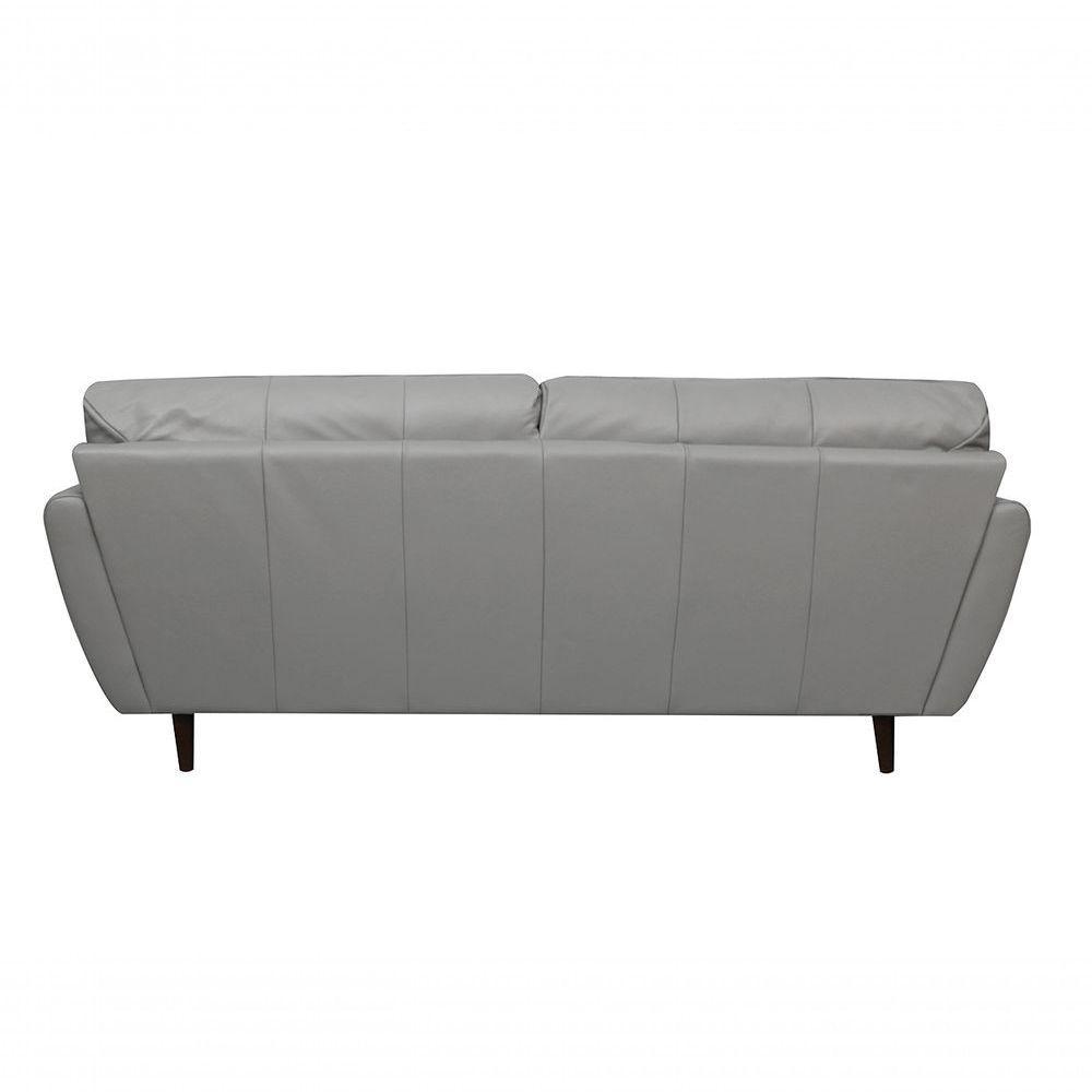 Sofá De Couro Dallas 3 Lugares Grizzy - Mempra - 3