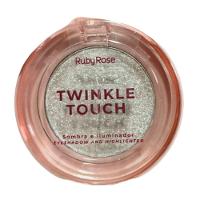 Ruby Rose Twinkle Touch Sombra E Iluminador Hbm1004 6g Ice Glow - 1