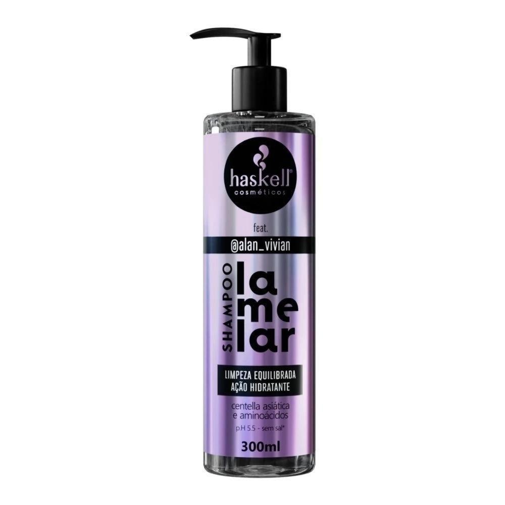 Kit Haskell Lamelar Shampoo 300ml + Máscara Líquida 200ml - 2