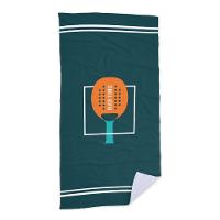 Toalha De Praia - Beach Tennis Abstrato - 1