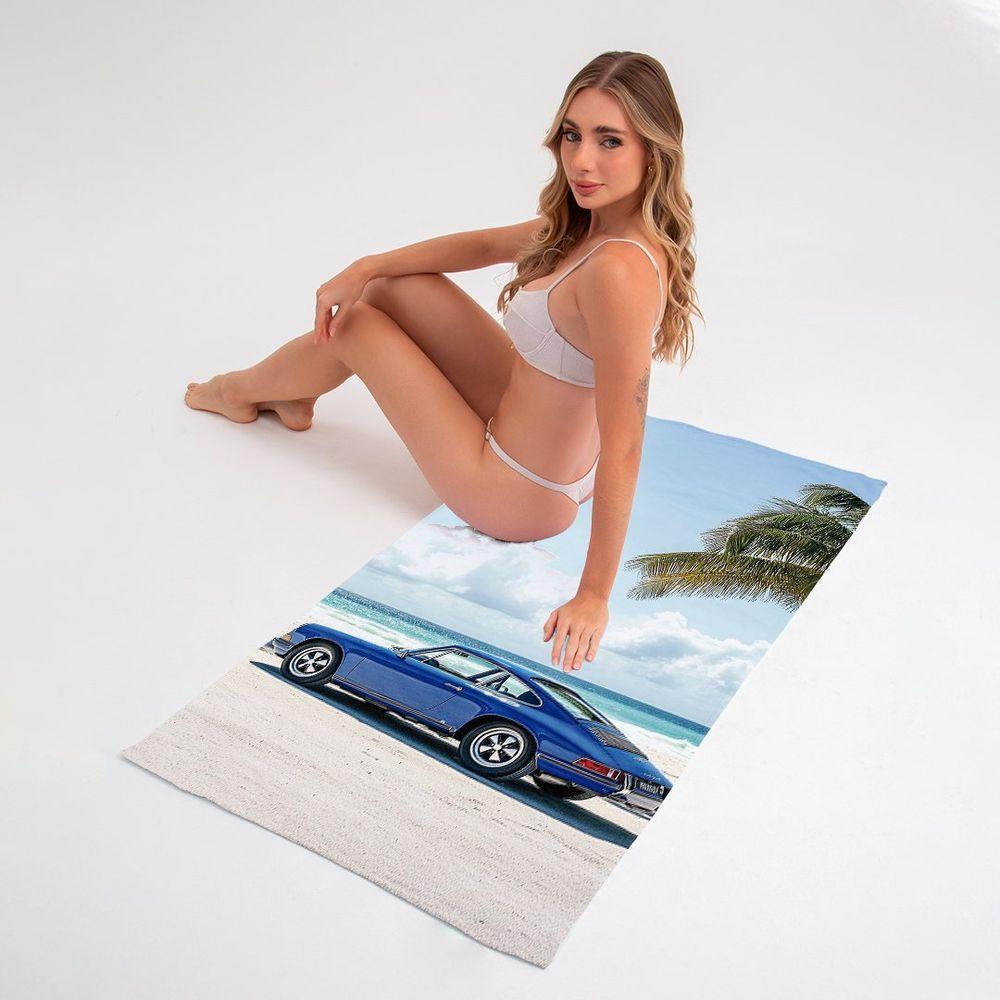 Toalha De Praia - Carro No Paraíso - 3