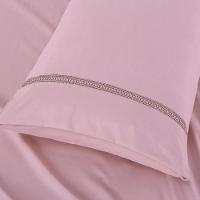 Jogo De Lençol King Roma Micropercal 300 Fios Toque De Algodão 4 Peças - Malva - 3