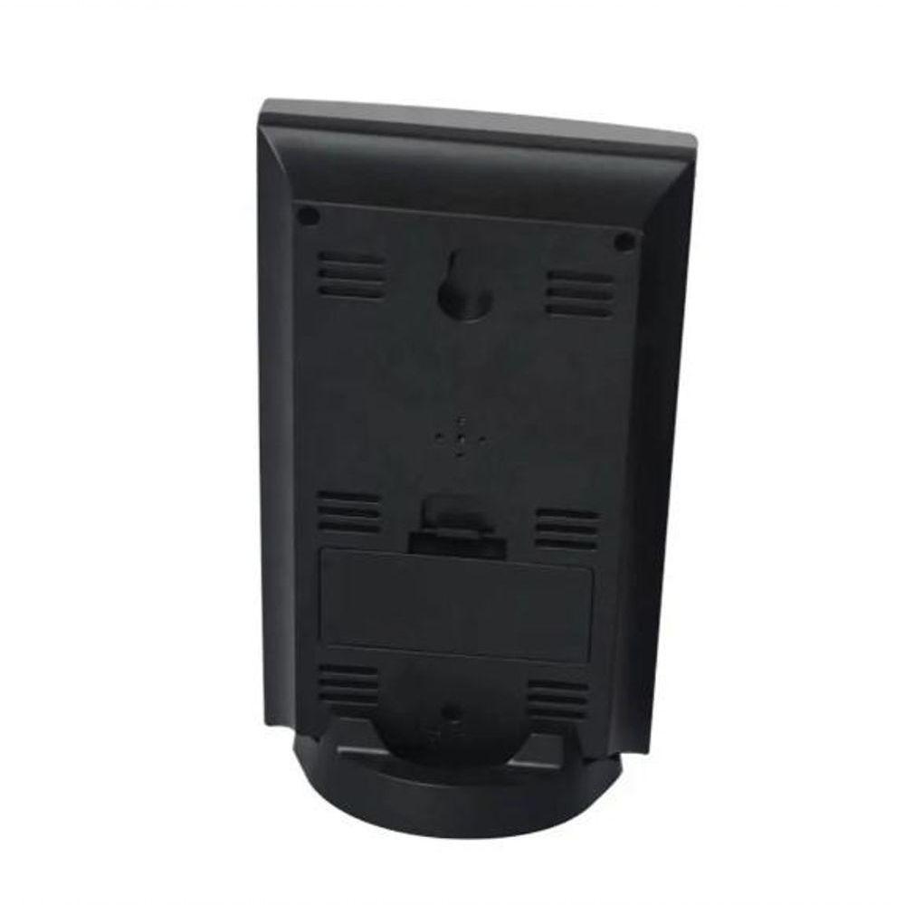 Relogio Estacao Metereologica Led De Mesa Termometro Higrometro Umidade Ar Medidor Previsao Tempo Completo - 5