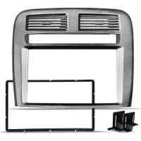 Central Multimídia 2 Din Carplay Android Auto Fiat Punto Moldura + Câmera Grafite - 5