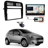 Central Multimídia 2 Din Carplay Android Auto Fiat Punto Moldura + Câmera Bp - 1