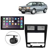 Central Multimídia 2 Din Mp5 Gol G1 Cl Câmera Moldura Tela - 1