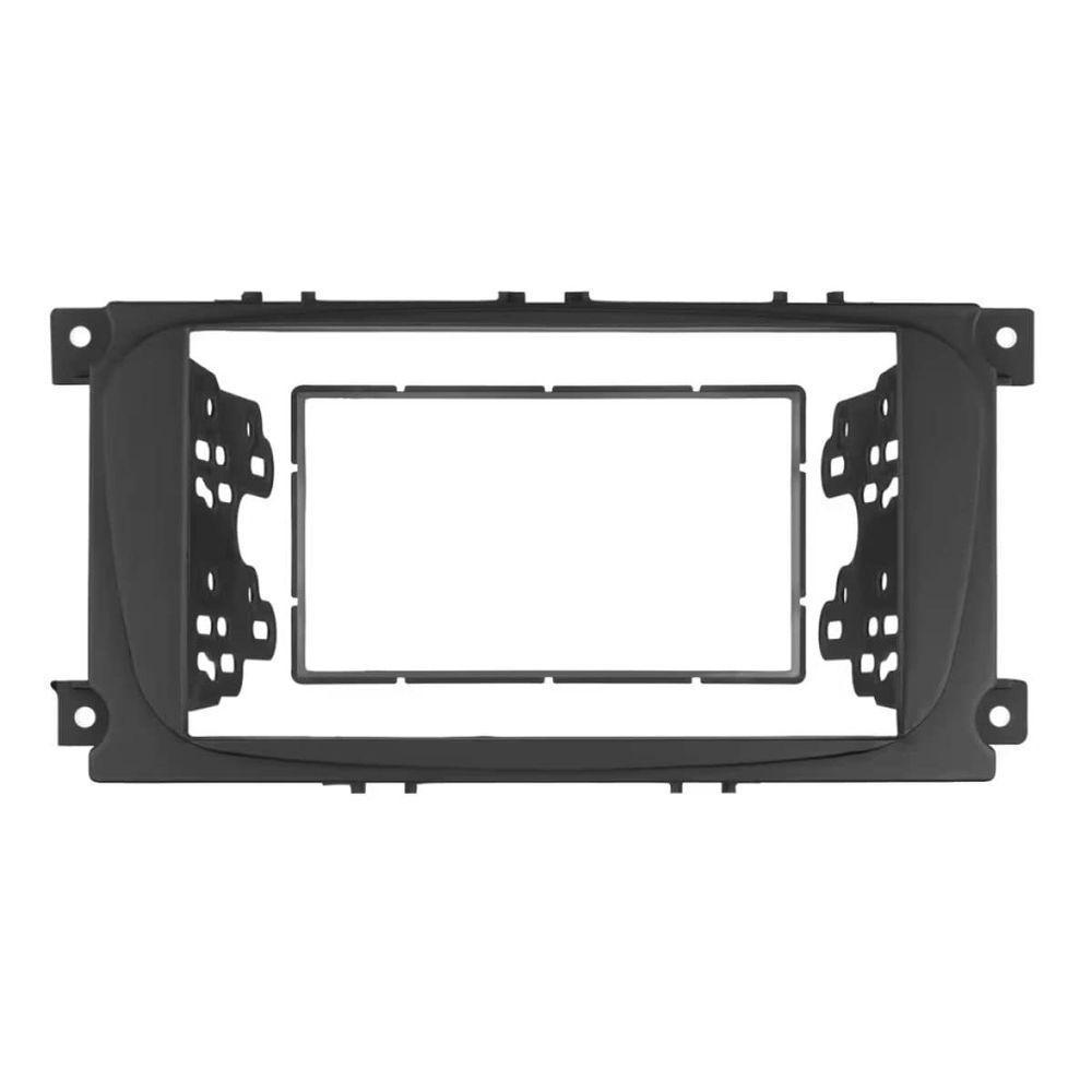 Central Multimídia 2 Din Mp5 Ford Focus Sedan Câmera Moldura Tela - 5