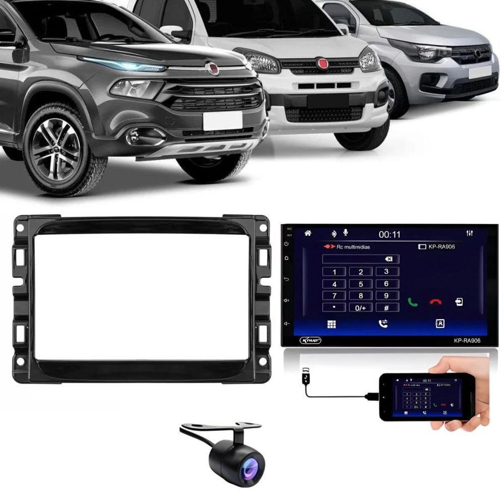 Central Multimidia Fiat Mobi Carplay Android Auto Bp - 1