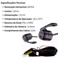 Central Multimídia Android 2 Din Polo Moldura 9 Câmera Ré Pt Fosco - 5