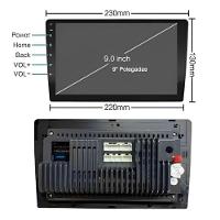 Central Multimídia Android 2 Din Polo Moldura 9 Câmera Ré Pt Fosco - 6
