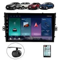 Central Multimídia Android 2 Din Polo Moldura 9 Câmera Ré Bp - 1
