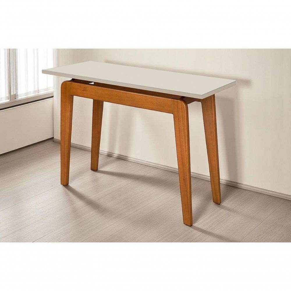 Aparador De Sala Moderno Retangular Belem Base Madeira - 2