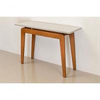 Aparador De Sala Moderno Retangular Belem Base Madeira