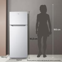 Geladeira Refrigerador HQ Defrost 230 Litros Branco HQ-230RDF 220V - 6
