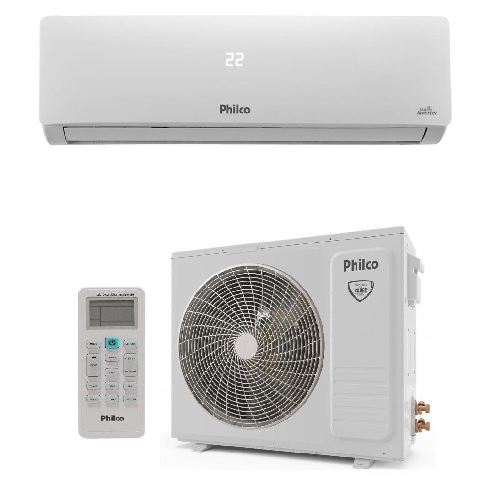 Ar Condicionado Split Philco Hi Wall Inverter 24.000 Btu/h Frio Monofásico Branco PAC24FB 220V - 1