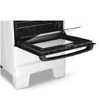 Fogão Esmaltec 4 Bocas Ideal Super Mesa de Aço Inox Bivolt - 6