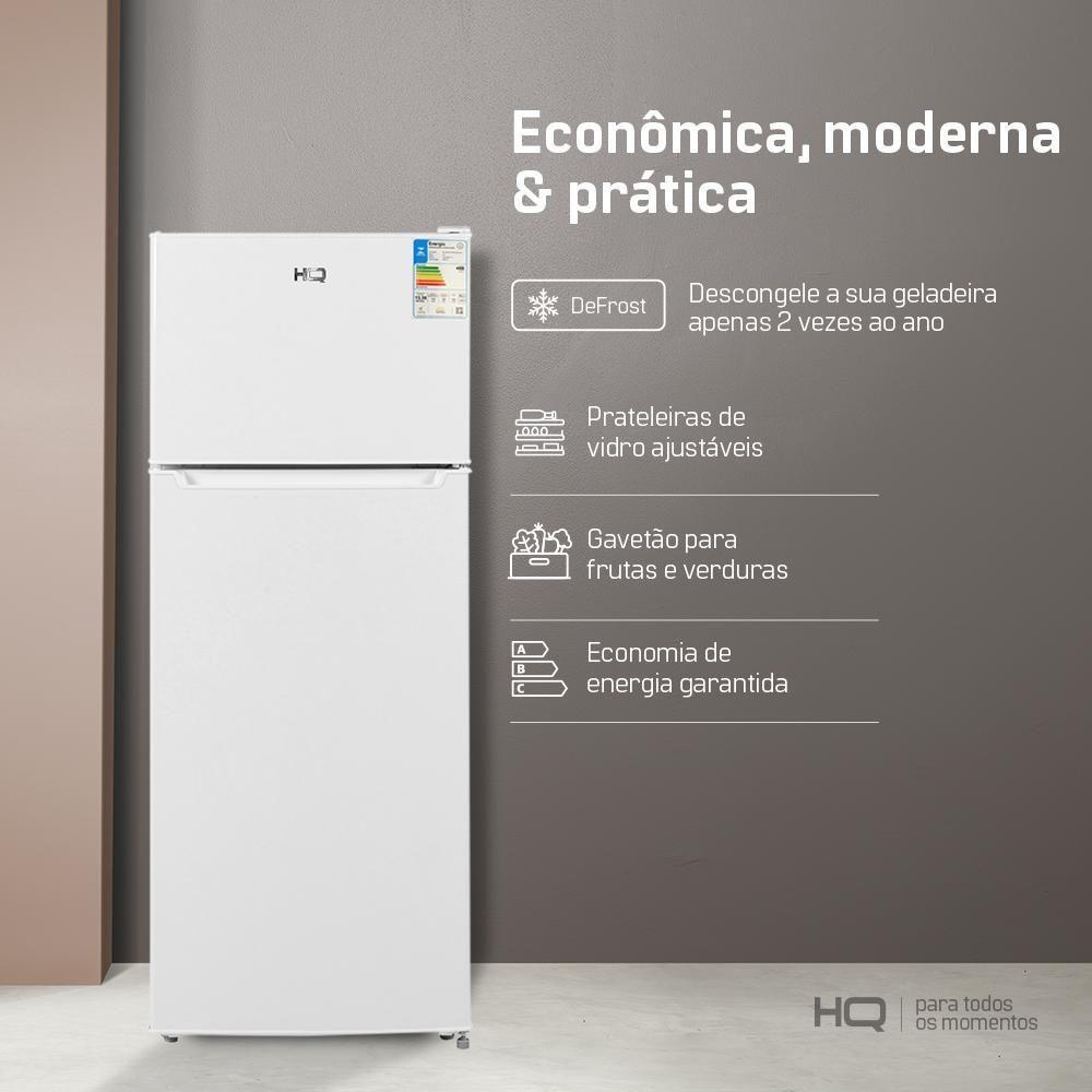 Geladeira Refrigerador HQ Defrost 230L  HQ-230RDF 127V - 7