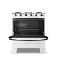 Fogão Esmaltec 5 Bocas Ideal Pop Mesa De Aço Inox  F5ISB - 3