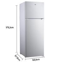 Geladeira Refrigerador HQ Defrost 310 Litros Branco HQ-310RDF 110V - 3