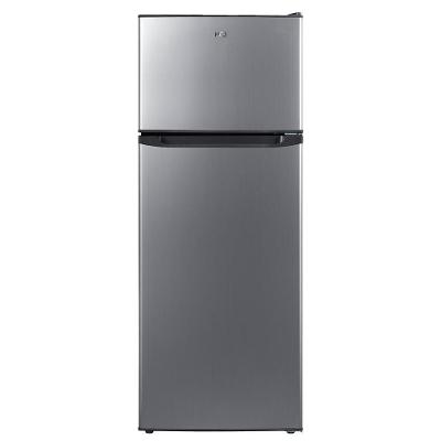 Geladeira Refrigerador HQ Defrost 230 Litros Preto/inox HQ-230RDF 220V