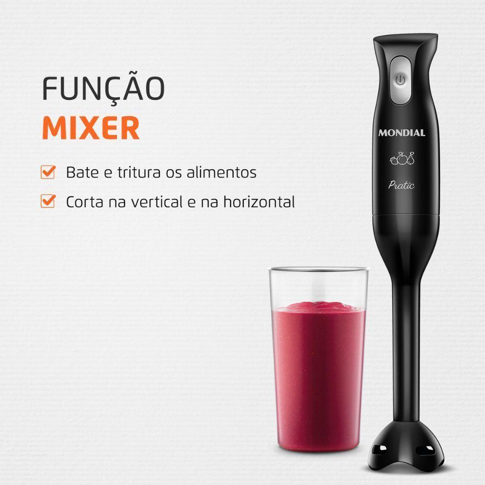 Mixer Mondial 2 Em 1 M-15-b Preto 127V - 2