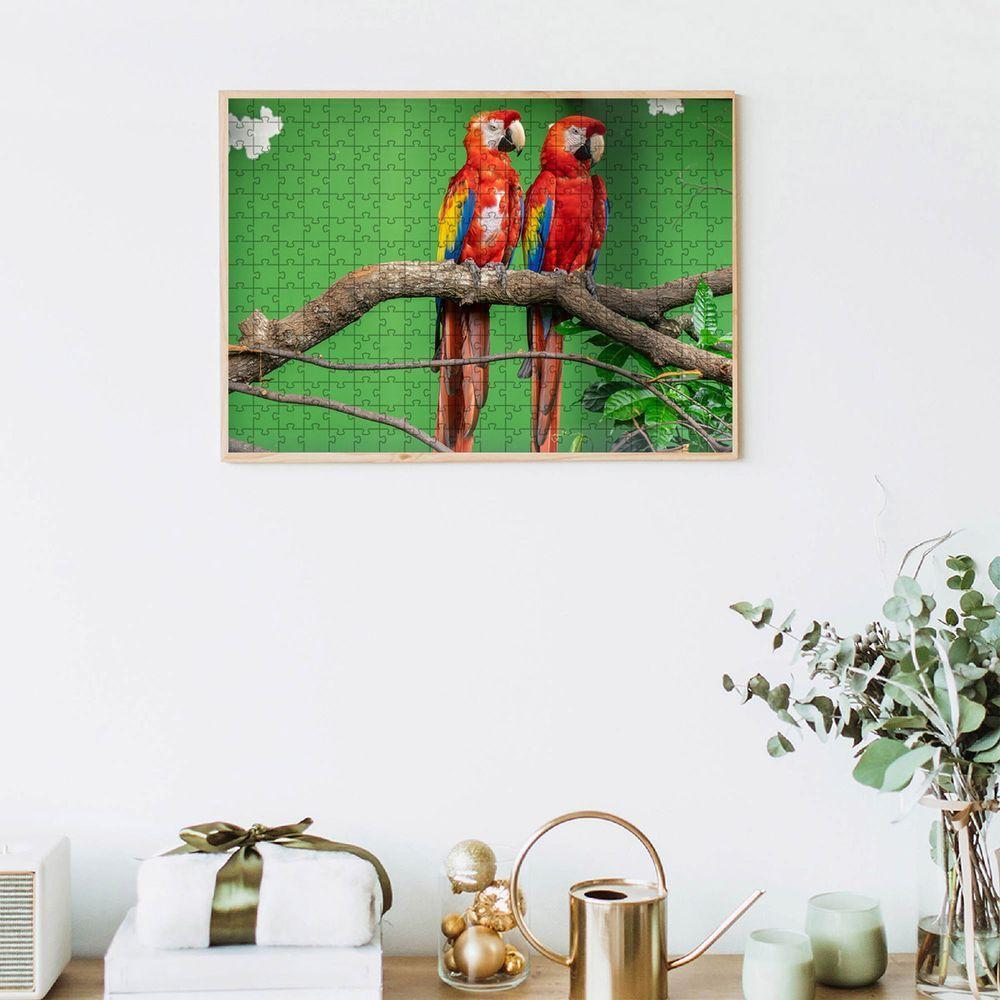 Quebra-cabeças Araras De 60 Peças Educativo, Arte, Inclusão E Inteligência - 2