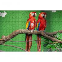 Quebra-cabeças Araras De 60 Peças Educativo, Arte, Inclusão E Inteligência - 1