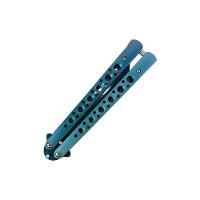 Canivete Aço Inox Corte Fio Fade Verde Roxo Bsl-6 Butterfly - 5