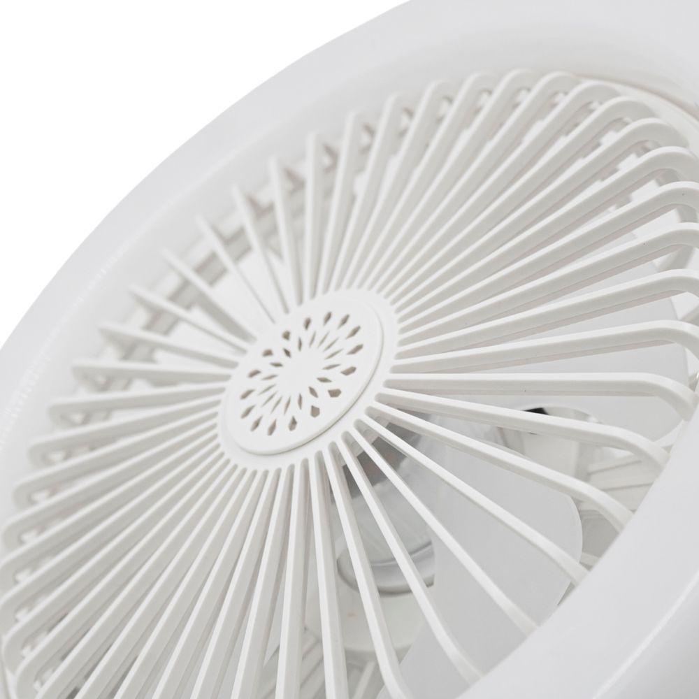Ventilador De Teto Led Luzes Integradas Com Controle Remoto 36 Branco Bivolt - 7