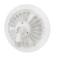 Ventilador De Teto Led Luzes Integradas Com Controle Remoto 36 Branco Bivolt - 1