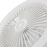 Ventilador De Teto Led Luzes Integradas Com Controle Remoto 36 Branco Bivolt - 7