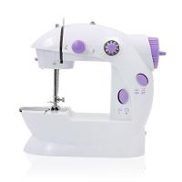 Mini Máquina De Costura Reta Portátil Bivolt Doméstica Compacta Branco - 1