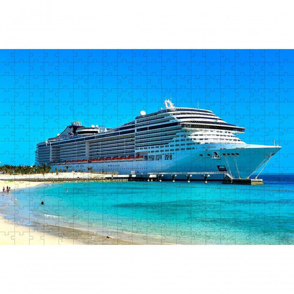 Quebra-cabeça Inclusivo 300 Peças Navio Navegando - 1