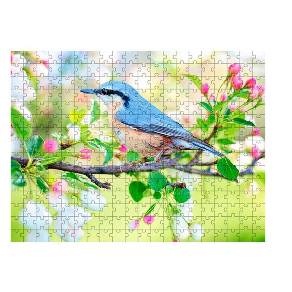 Quebra-cabeças Passarinho Azul De 60 Peças Educativo E Inteligente - 3