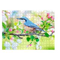 Quebra-cabeças Passarinho Azul De 60 Peças Educativo E Inteligente - 3